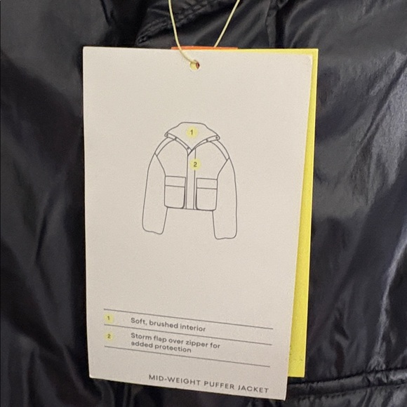 NWT All in Motion Black Puffer Jacket - Picture 10 of 11